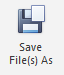 1. Save file(s) as