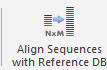 3. Align sequences 
with reference database