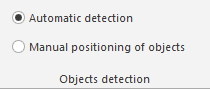 1. Objects detection