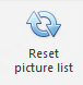 3. Reset picture list button