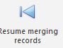 14. Resume merging 
records