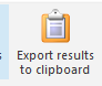 3. Export results 
to clipboard button