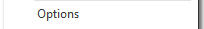7. Options button