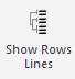 6. Show row lines